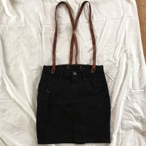 Wrangler Skirt with suspenders